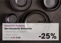 HANOS Maastricht Porselein Serviesserie Universe aanbieding