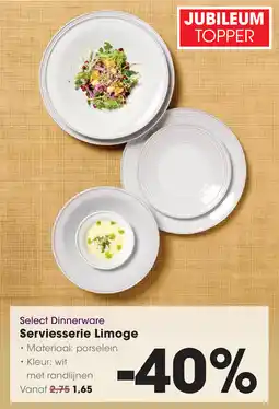 HANOS Select Dinnerware Serviesserie Limoge aanbieding