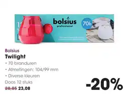HANOS Bolsius Twilight aanbieding