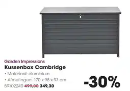 HANOS Garden Impressions Kussenbox Cambridge aanbieding