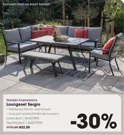 HANOS Garden Impressions Loungeset Sergio aanbieding