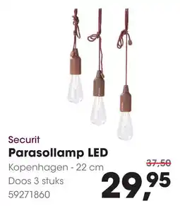 HANOS Securit Parasollamp LED aanbieding