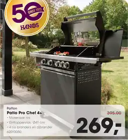 HANOS Patton Patio Pro Chef 4+ aanbieding