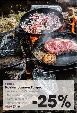 HANOS Forged Koekenpannen Forged aanbieding