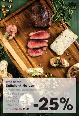 HANOS Style de Vie Snijplank Natuur aanbieding