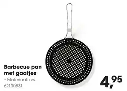 HANOS Barbecue pan met gaatjes aanbieding