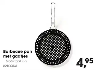 HANOS Barbecue pan met gaatjes aanbieding