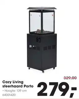 HANOS Cozy Living sfeerhaard Porto aanbieding