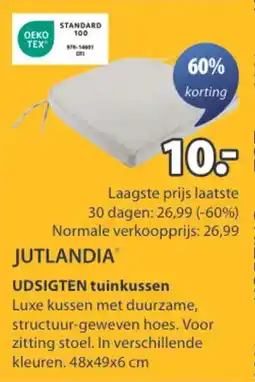 Jysk Jutlandia udsigten tuinkussen aanbieding