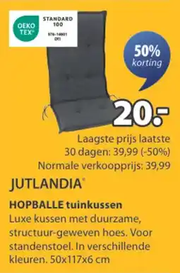 Jysk Jutlandia hopballe tuinkussen aanbieding