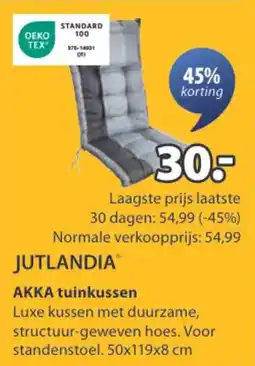 Jysk Jutlandia akka tuinkussen aanbieding