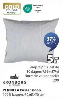 Jysk Kronborg pernilla kussensloop aanbieding