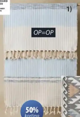 Jysk Bjerk vloerkleed aanbieding