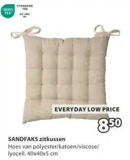 Jysk Sandfaks zitkussen aanbieding