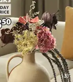 Jysk Godfred kunstboeket aanbieding