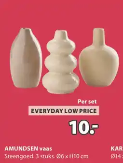 Jysk Amundsen vaas aanbieding