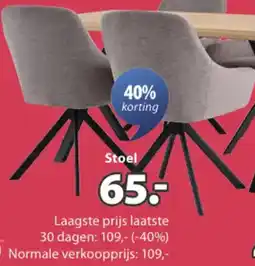 Jysk Royaloak rostrup stoelen aanbieding