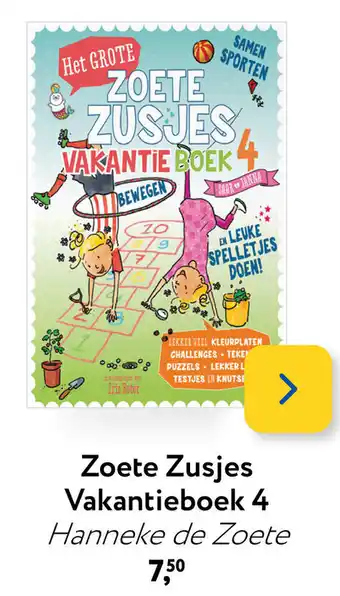 Primera Zoete Zusjes Vakantieboek 4 aanbieding