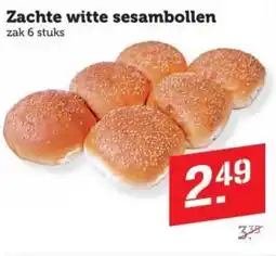 Dagwinkel Zachte witte sesambollen aanbieding
