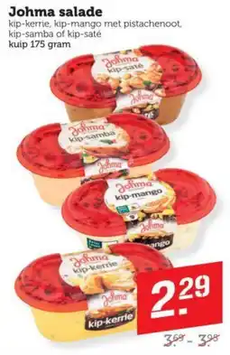 Dagwinkel Johma salade aanbieding