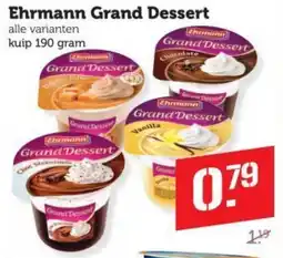 Dagwinkel Ehrmann Grand Dessert aanbieding