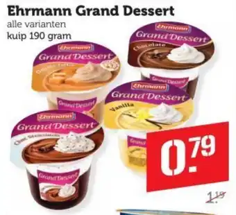 Dagwinkel Ehrmann Grand Dessert aanbieding