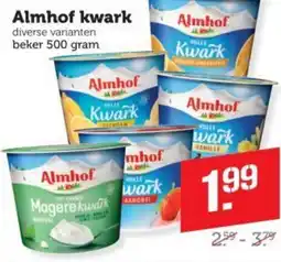 Dagwinkel Almhof kwark aanbieding