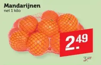 Dagwinkel Mandarijnen aanbieding