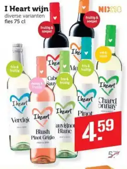 Dagwinkel I Heart wijn aanbieding