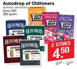 Dagwinkel Autodrop of Oldtimers aanbieding
