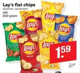 Dagwinkel Lay's flat chips aanbieding