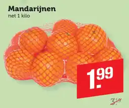 Coop Mandarijnen aanbieding