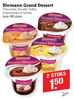 Coop Ehrmann Grand Dessert aanbieding