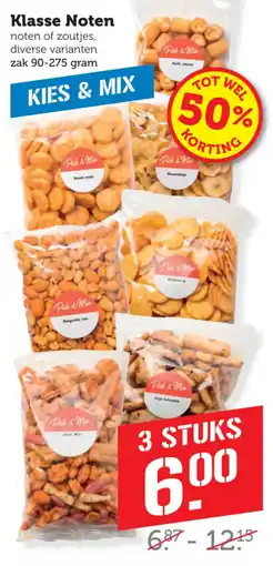 Coop Klasse Noten aanbieding