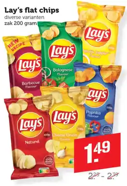 Coop Lay's flat chips aanbieding