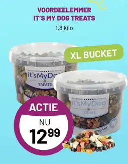 Pets & Co VOORDEELEMMER IT'S MY DOG TREATS aanbieding