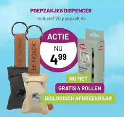 Pets & Co POEPZAKJES DISPENCER aanbieding
