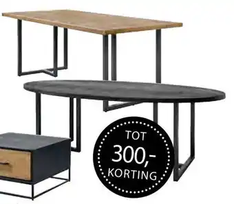 Pronto wonen Woonserie Veneta Eettafels aanbieding