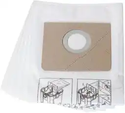 Amazon FEIN Vliesfilterzak passend voor nat- en droogzuigers FEIN Dustex 35L. VE 5 St aanbieding