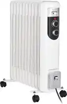 Bol.com Teesa TSA8049 - Elektrische olieradiator 2500 W (11 lamellen) - thermostaat - 3 warmtestanden aanbieding