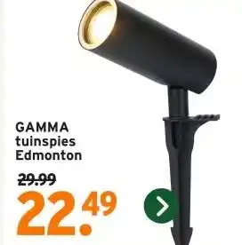 GAMMA GAMMA tuinspies Edmonton aanbieding
