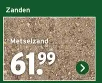 GAMMA Metselzand aanbieding