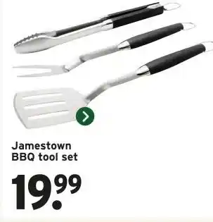 GAMMA Jamestown BBQ tool set aanbieding