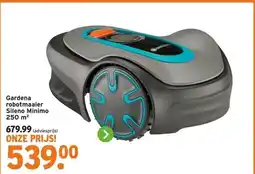 GAMMA Gardena robotmaaier Sileno Minimo 250 m² aanbieding