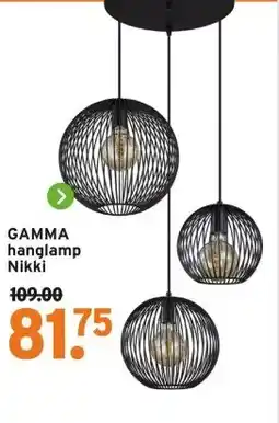 GAMMA GAMMA hanglamp Nikki aanbieding