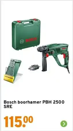 GAMMA Bosch boorhamer PBH 2500 SRE aanbieding