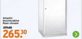 GAMMA Atlantic douchecabine Roan chroom aanbieding