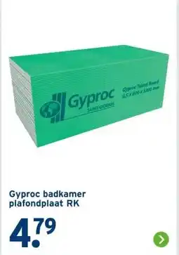 GAMMA Gyproc badkamer plafondplaat RK aanbieding