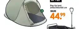 GAMMA Pop Up tent 245x145x100 cm aanbieding