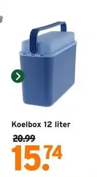 GAMMA Koelbox 12 liter aanbieding